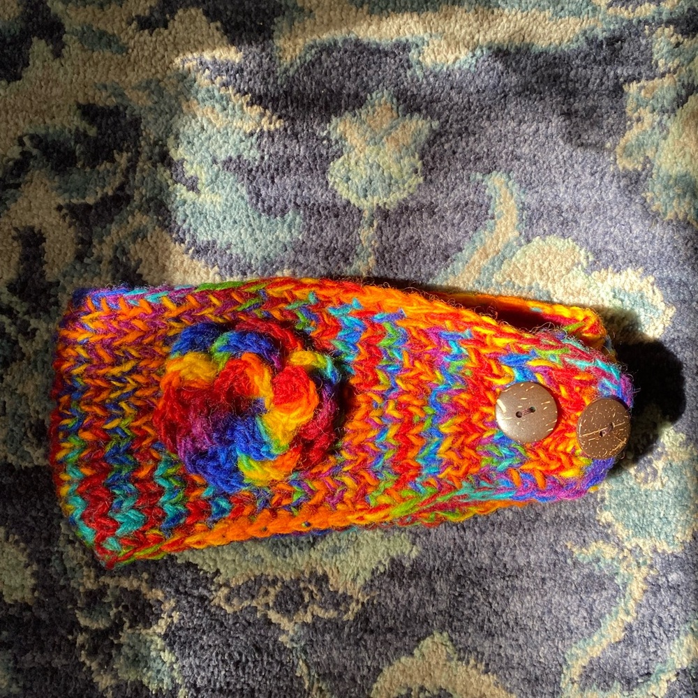 Wool earmuff made in Nepal